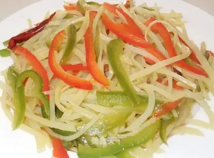 hot and sour potato silk