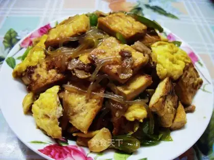 stir-fried tofu