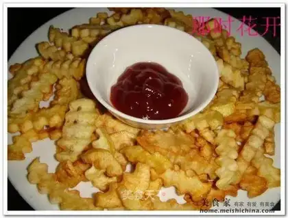 corrugated fries