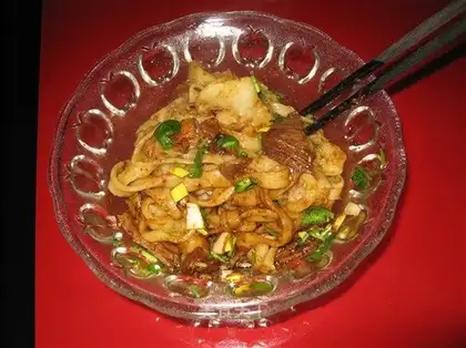 oil sprinkled noodles