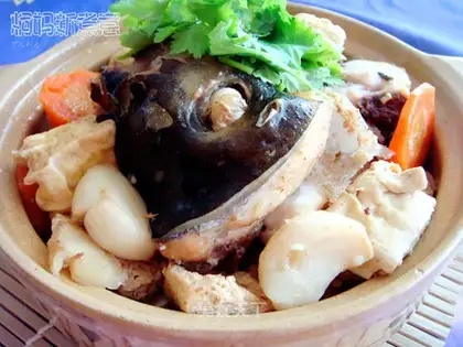 Casserole Fish Head Frozen Tofu Casserole
