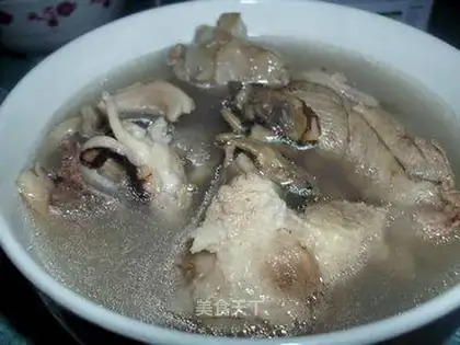 Stewed dried cuttlefish with big bone
