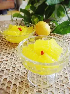 Lemon melon strips