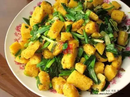 stir-fried cake