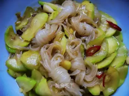 Konjac melon slices