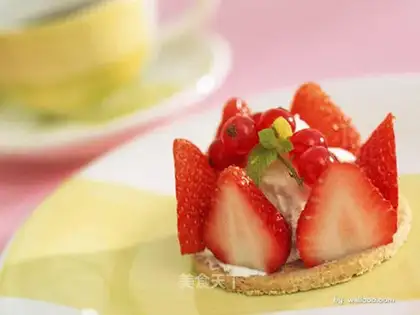 Strawberry muffin