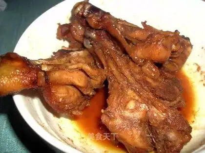 Microwave big chicken legs