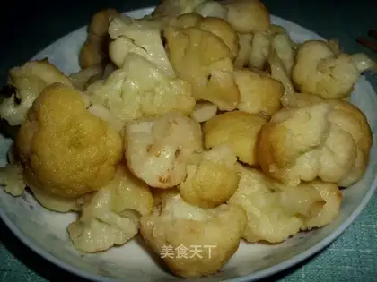 Fish sauce and cauliflower