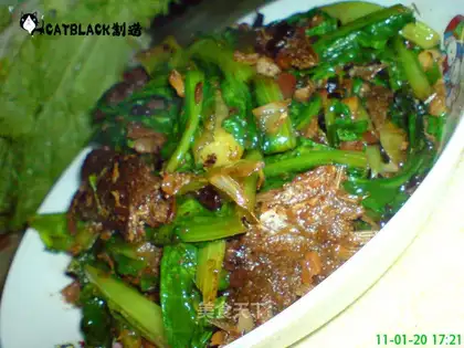 Black bean dace fish oil wheat vegetable