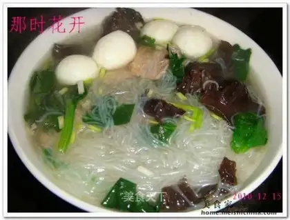 Chicken soup and vermicelli casserole