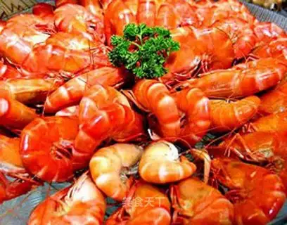 Steamed shrimp
