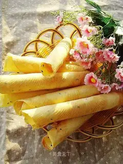 Sesame egg roll