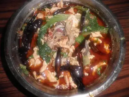 Home-made boiled pork slices