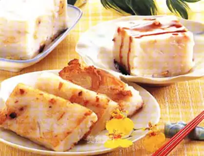 milk-flavored radish cake