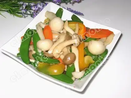 Colorful mushroom