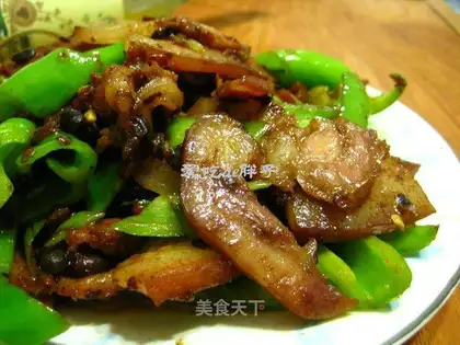 Spicy pork head pork
