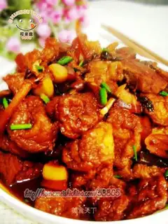 Roasted pork with tofu