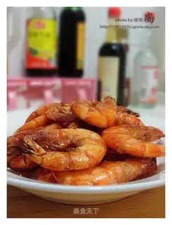 braised prawns