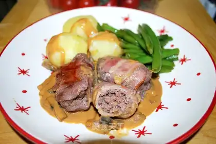 Bacon meat loaf