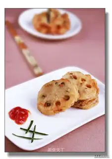 Fried lotus root box