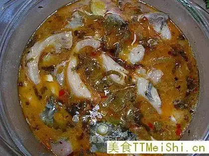 fish with Chinese sauerkraut
