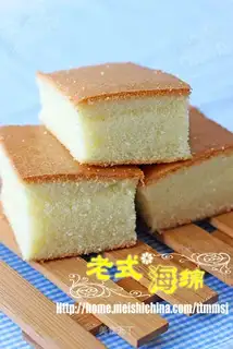Old style sponge cake