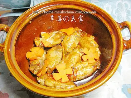 braised chicken wings
