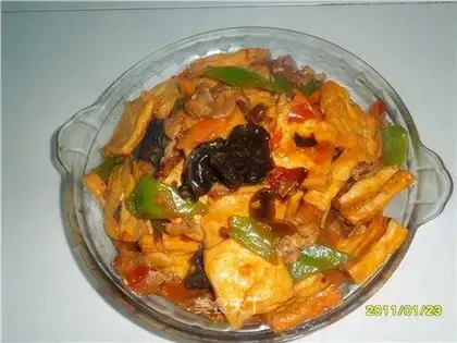 home-made tofu