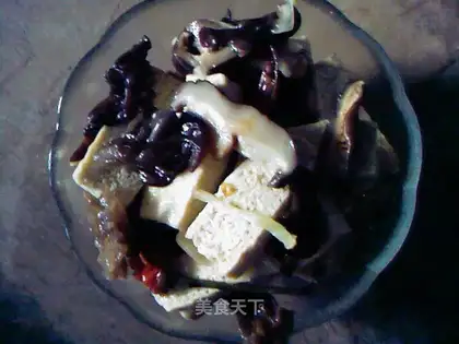 Mushroom tofu