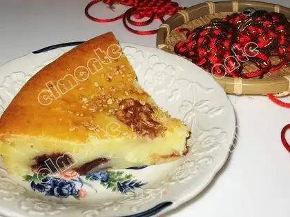 Coconut roasted rice cake