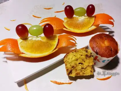 Orange chocolate marfin