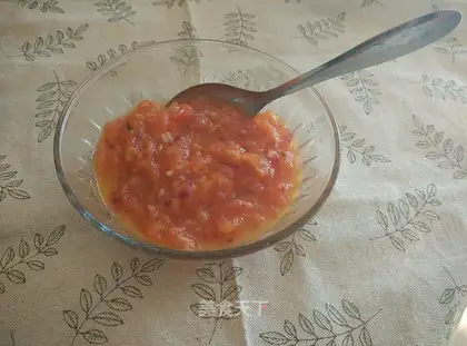 Homemade pizza sauce
