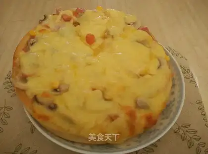 Homemade pizza