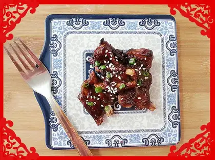 Roasted lamb chops