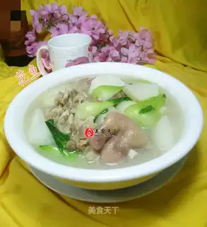 Soup and radish