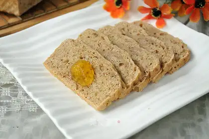 Mashed banana toast