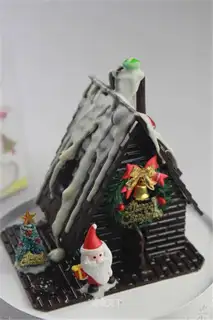 Christmas chocolate house
