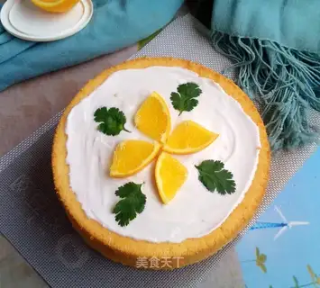 Milk cranberry cake