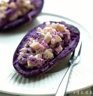 The delicious potato salad