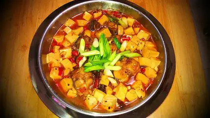 Dry tofu fish