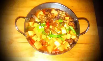 Dry cinnamon tofu