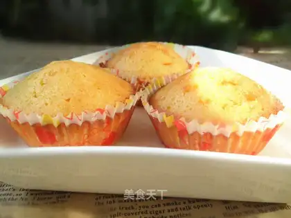 Orange cupcakes