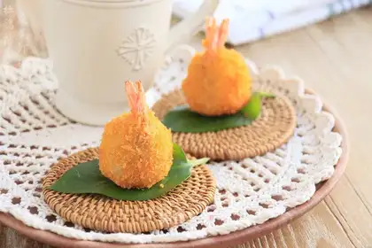 Pixie-tail shrimp ball