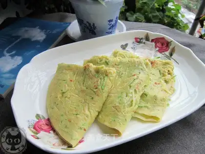 Cracker omelet