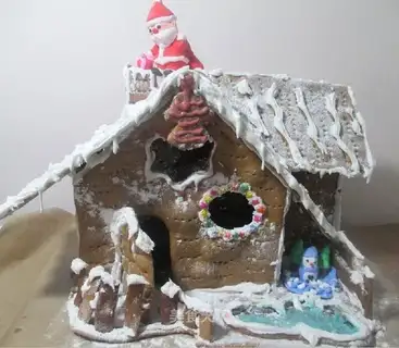 Christmas gingerbread house