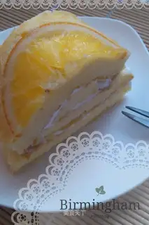 Orange cake roll