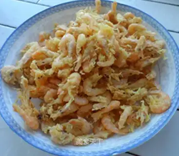 Fry shrimp