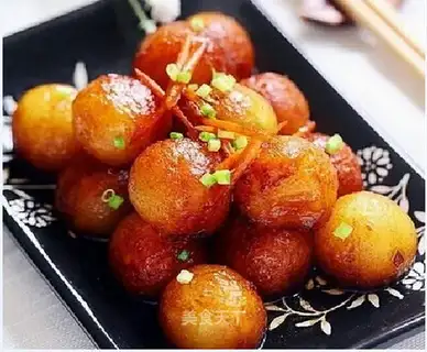 It's a home-cooked winter melon ball