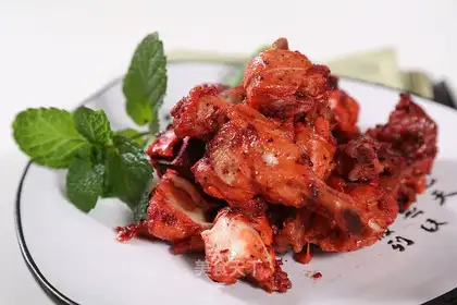 Red chicken