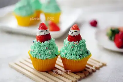 Christmas cupcakes
